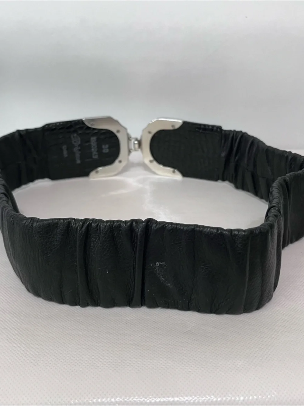 Brighton Stretchy Wide Black Belt